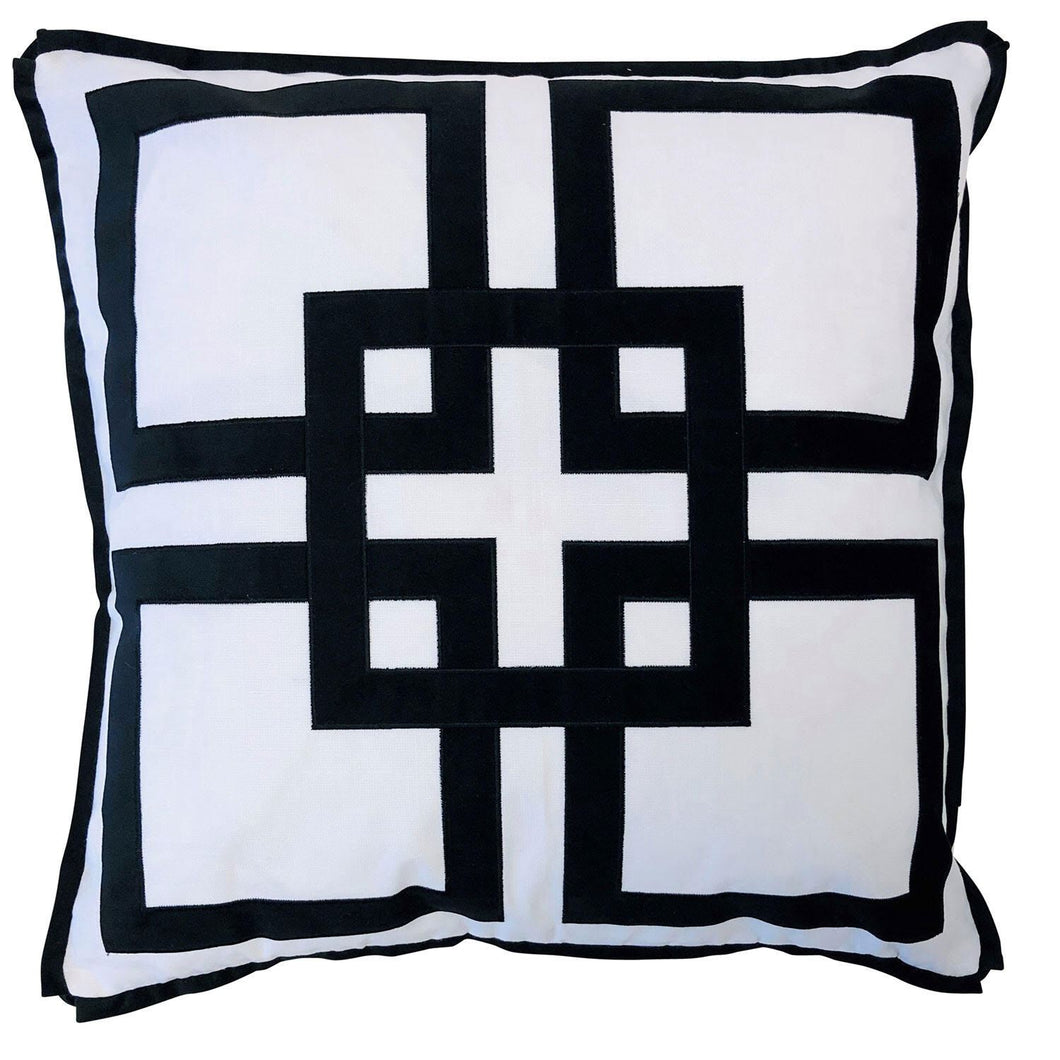 Kirribilli Cushion Cover - Black - Modern Boho Interiors