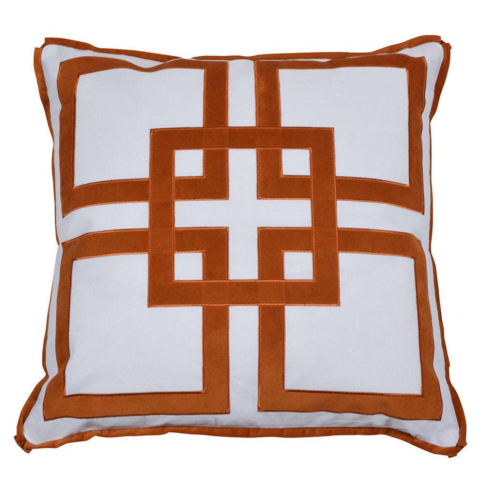 Kirribilli Cushion Cover - Rust - Modern Boho Interiors