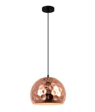Load image into Gallery viewer, Kope Copper Plated Wine Glass Pendant Light - Modern Boho Interiors