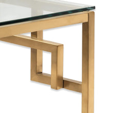 Load image into Gallery viewer, Lagi Coffee Table 1.2m - Brushed Gold Base - Modern Boho Interiors
