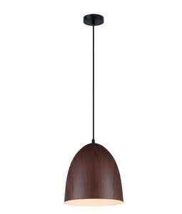 Lagro Oblong Pendant Light - Cherry Black Walnut - Modern Boho Interiors