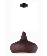 Load image into Gallery viewer, Lagro Wine Glass Pendant Light - Cherry Black Walnut - Modern Boho Interiors