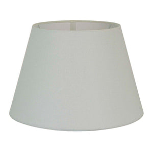 Lamp Shade (Large Taper) 16" x 11" x 10" - Textured Ivory - Modern Boho Interiors