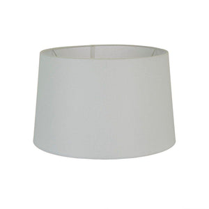 Lamp Shade (Medium Drum) 14" x 12" x 9.5" - Light Natural Linen - Modern Boho Interiors