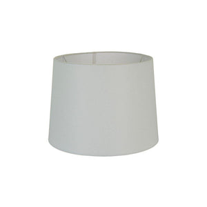 Lamp Shade (Small Drum) 12" x 10.5" x 8" - Light Natural Linen - Modern Boho Interiors