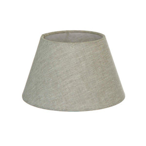 Lamp Shade (Small Taper) 12" x 8" x 9" - Light Natural Linen - Modern Boho Interiors