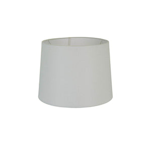 Lamp Shade (XS Drum) 10" x 8.5" x 7" - Light Natural Linen - Modern Boho Interiors