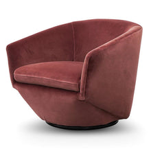 Load image into Gallery viewer, Hemy Lounge Chair - Blood Orange - Modern Boho Interiors