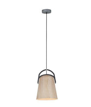Load image into Gallery viewer, Ligna Ellipse Pendant Light - Natural Oak - Modern Boho Interiors