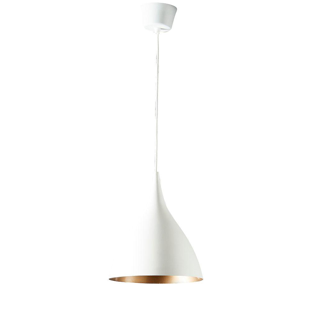 MacMillan Pendant Light (Small) - White Brass - Modern Boho Interiors
