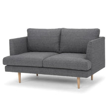 Load image into Gallery viewer, Mila 2 Seater Sofa - Metal Grey - Modern Boho Interiors