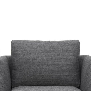 Mila Armchair - Metal Grey - Modern Boho Interiors