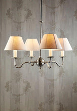 Load image into Gallery viewer, Milton Chandelier (4 Arm) - Silver Base Only - Modern Boho Interiors