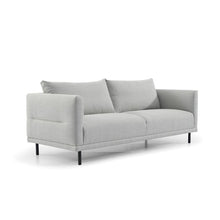 Load image into Gallery viewer, Monique 3 seater Sofa - Grey With Black Legs - Modern Boho Interiors