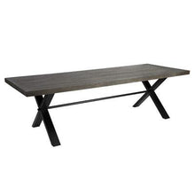 Load image into Gallery viewer, Montana X Leg Dining Table (2.6m) - Modern Boho Interiors