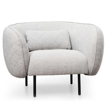 Load image into Gallery viewer, Nook Armchair - Light Texture Grey - Modern Boho Interiors