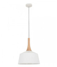 Load image into Gallery viewer, Nordian Small Angled Dome Pendant - White - Modern Boho Interiors