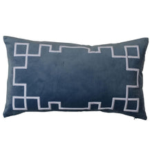 Load image into Gallery viewer, Palm Springs Rectangle Cushion Cover - Ocean - Modern Boho Interiors