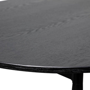 Pena Coffee Table - Black Veneer - Modern Boho Interiors