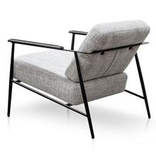 Load image into Gallery viewer, Pettybourne 2 Armchair - Light Grey, Black Frame - Modern Boho Interiors