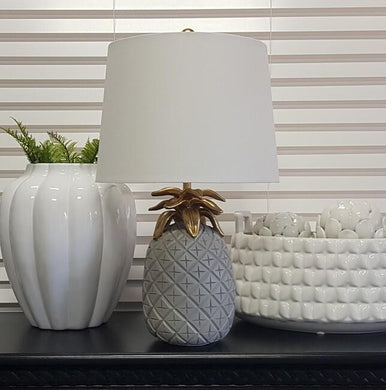 Pineapple Table Lamp - Modern Boho Interiors
