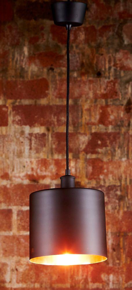 Portofino Hanging Lamp - Black Copper - Modern Boho Interiors