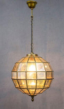 Load image into Gallery viewer, Prince Hanging Lamp (Medium) - Brass - Modern Boho Interiors