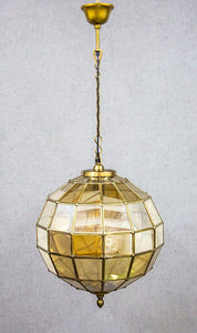 Prince Hanging Lamp (Medium) - Brass - Modern Boho Interiors
