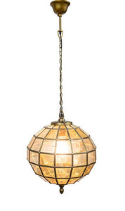 Prince Hanging Lamp (Small) - Brass - Modern Boho Interiors