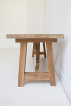 Load image into Gallery viewer, Reclaimed Teak Farmhouse Table 2.5m - Modern Boho Interiors