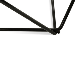 Robin Marble Coffee Table 1m - Black Frame - Modern Boho Interiors