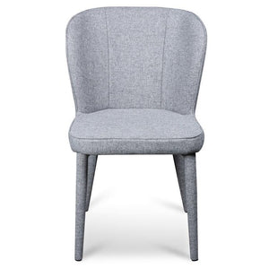 Roxy Dining Chair - Pebble Grey - Modern Boho Interiors