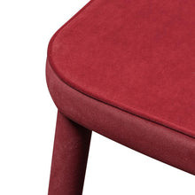 Load image into Gallery viewer, Roxy Dining Chair - Ruby Red Velvet - Modern Boho Interiors