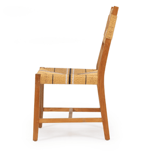 Sabai Woven Dining Chair - Natural Mahogany - Modern Boho Interiors