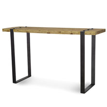 Load image into Gallery viewer, Samson Reclaimed Elm Wood Console Table 1.5m - Modern Boho Interiors
