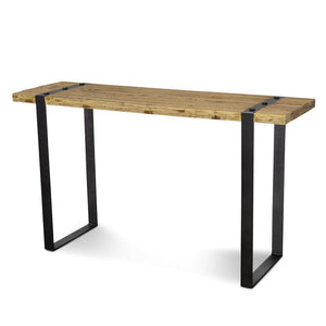 Samson Reclaimed Elm Wood Console Table 1.5m - Modern Boho Interiors