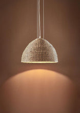 Load image into Gallery viewer, San Marco Basket Hanging Lamp - Brown - Modern Boho Interiors