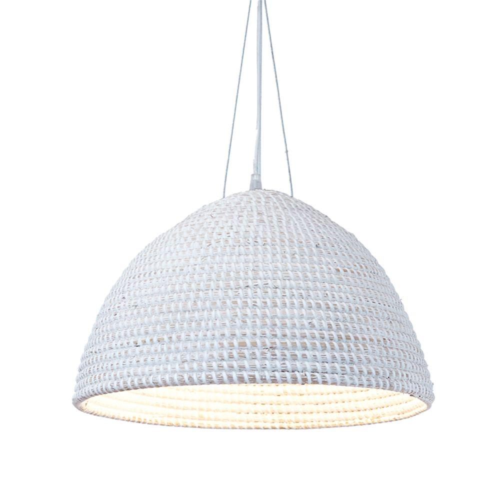 San Marco Basket Hanging Lamp - Cream - Modern Boho Interiors