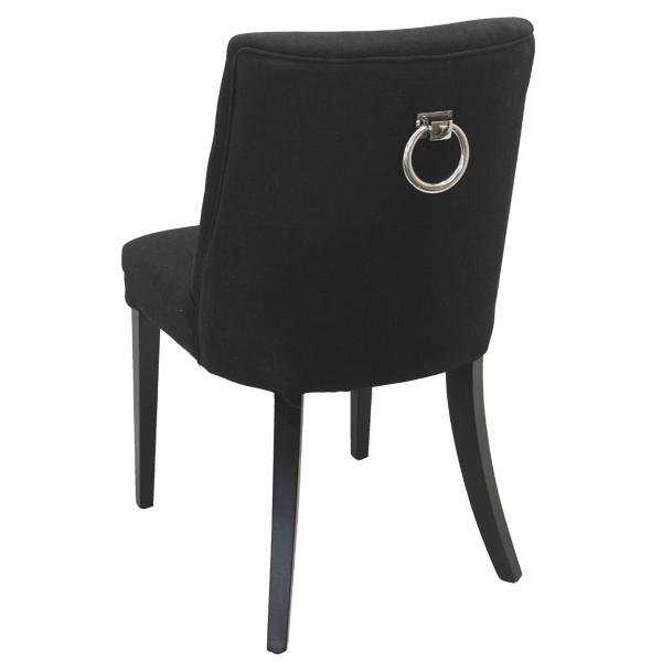 Sasha Dining Chair - Black - Modern Boho Interiors