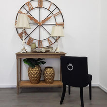 Load image into Gallery viewer, Sasha Dining Chair - Black - Modern Boho Interiors