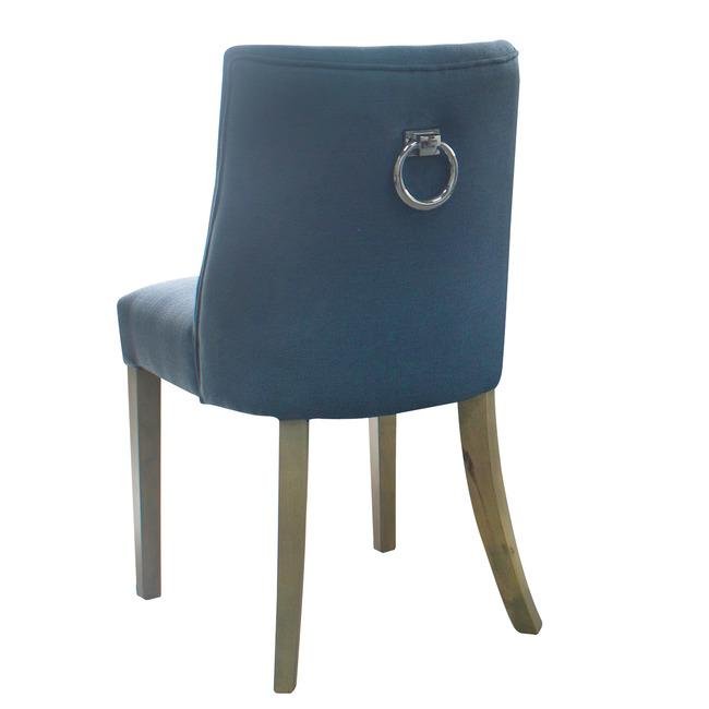 Sasha Dining Chair - Blue - Modern Boho Interiors
