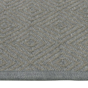 Seasons Diamond Outdoor Rug 200x300 - Natural Grey - Modern Boho Interiors