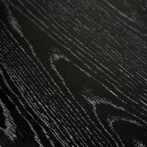 Shoreham Bedside Table - Black - Modern Boho Interiors
