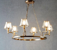 Load image into Gallery viewer, Sienna Chandelier (6 Arms) - Brass - Modern Boho Interiors