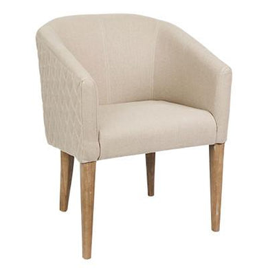 Sloan Boutique Chair Linen - Modern Boho Interiors