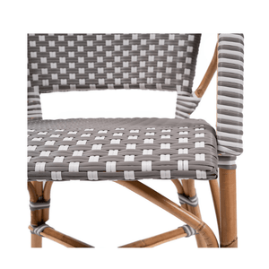 Sorrento Arm Chair - Fog - Modern Boho Interiors