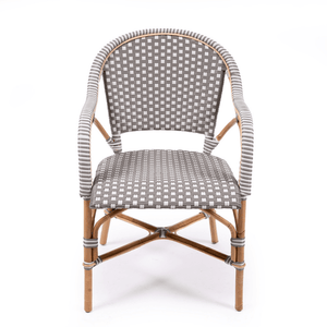 Sorrento Arm Chair - Fog - Modern Boho Interiors