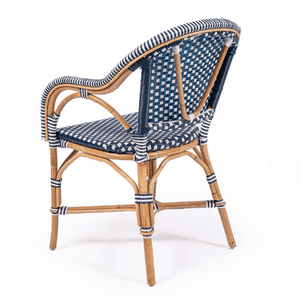 Sorrento Arm Chair - Navy - Modern Boho Interiors