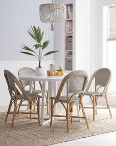 Sorrento Dining Chair - Washed Grey - Modern Boho Interiors