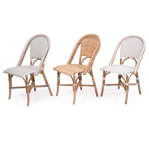 Sorrento Side Chair - Fog - Modern Boho Interiors